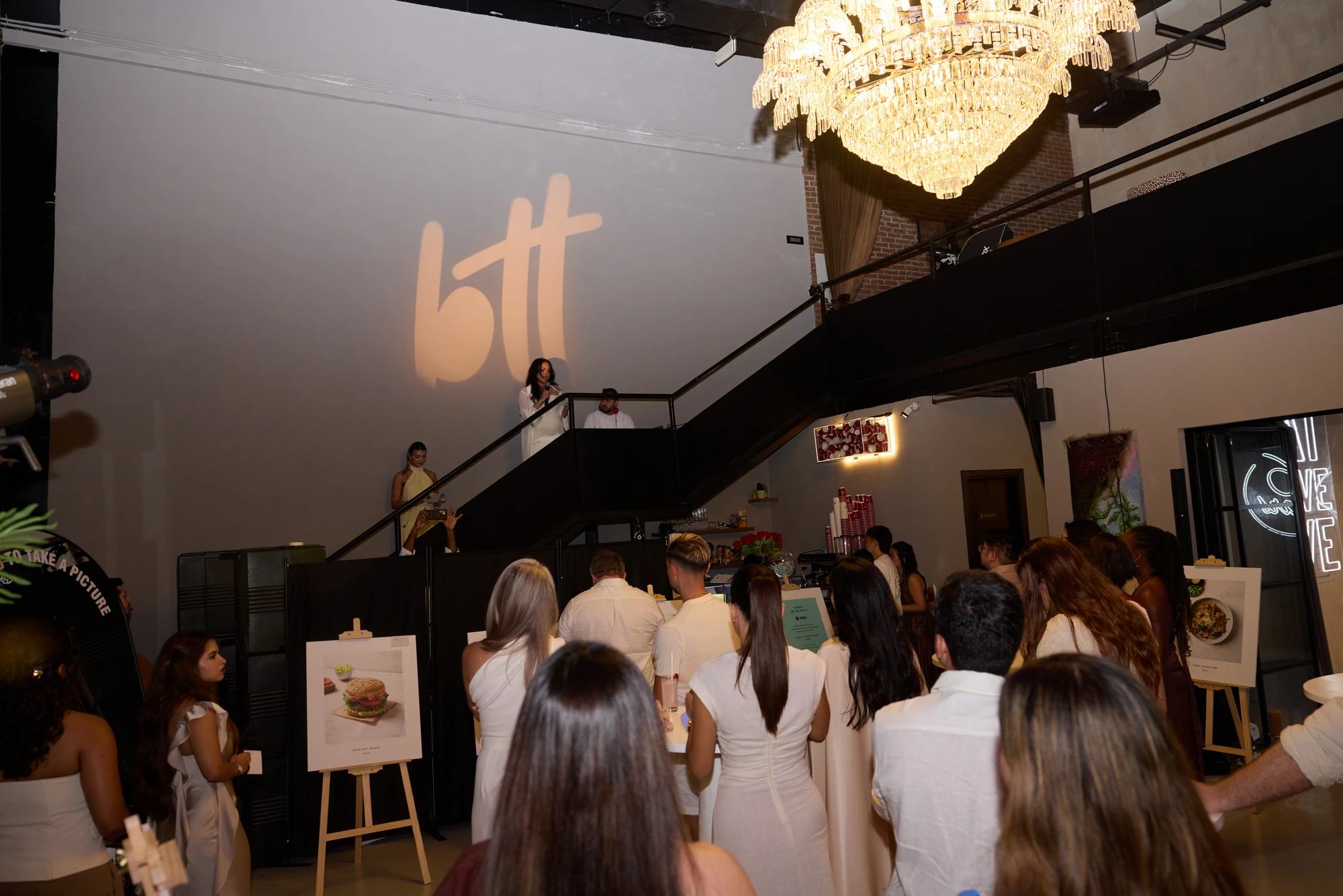 Presentation and art exhibition setup at BTT Creative Hub